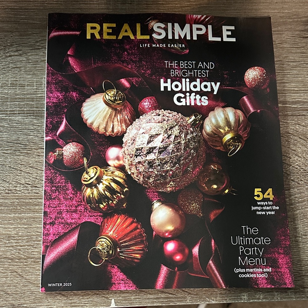 Real simple life made easier the best and the brightest holiday gifts.